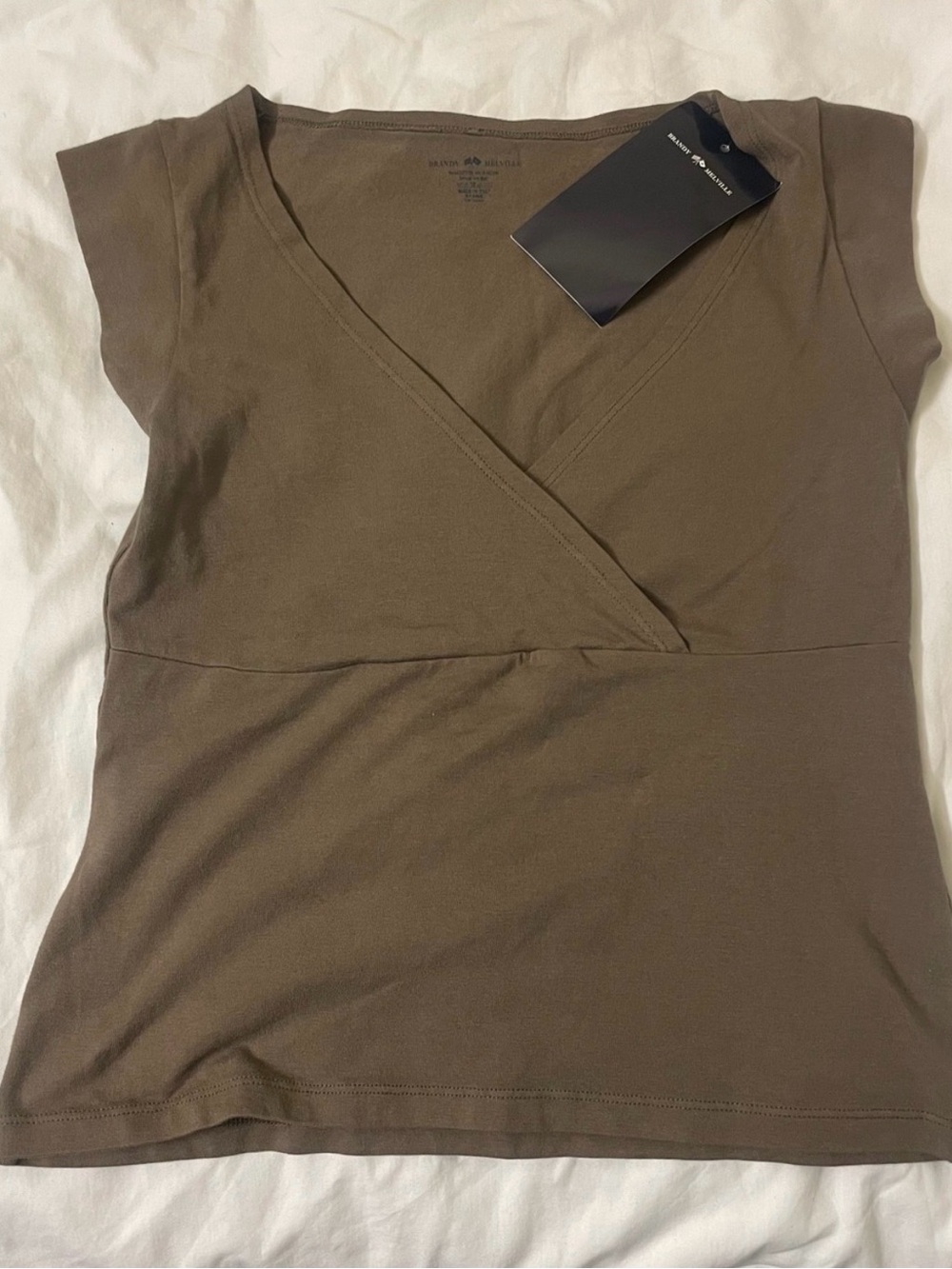 Brandy Melville Brown Amara Top